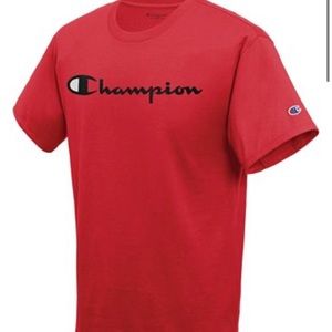 Champion Red Tee Shirt